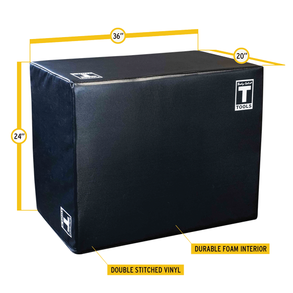 Body-Solid Tools Soft-Sided Plyo Box BSTSPBOX