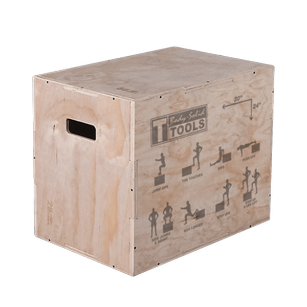 Body-Solid 3-in-1 Wooden Plyo Box  BSTWPBOX