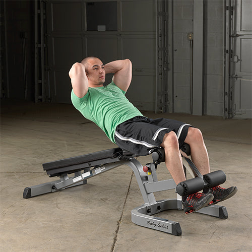 Body-Solid Heavy Duty Flat Incline Decline Bench GFID71B