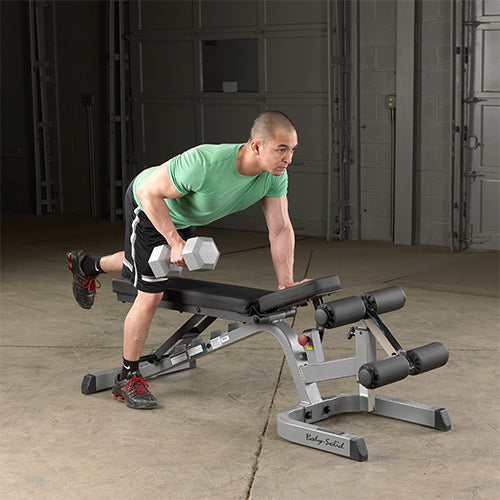 Body-Solid Heavy Duty Flat Incline Decline Bench GFID71B