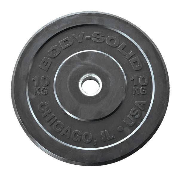 Body-Solid Chicago Extreme Olympic Bumper Plates OBPXK