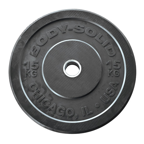 Body-Solid Chicago Extreme Olympic Bumper Plates OBPXK