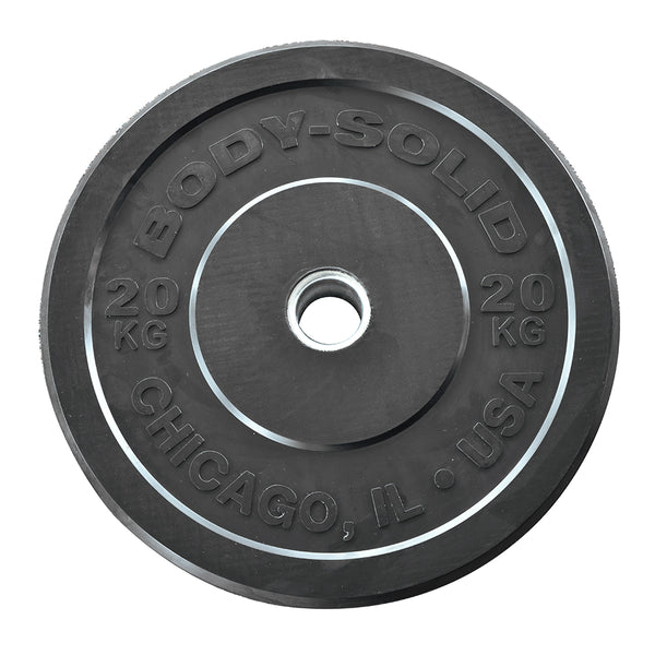 Body-Solid Chicago Extreme Olympic Bumper Plates OBPXK