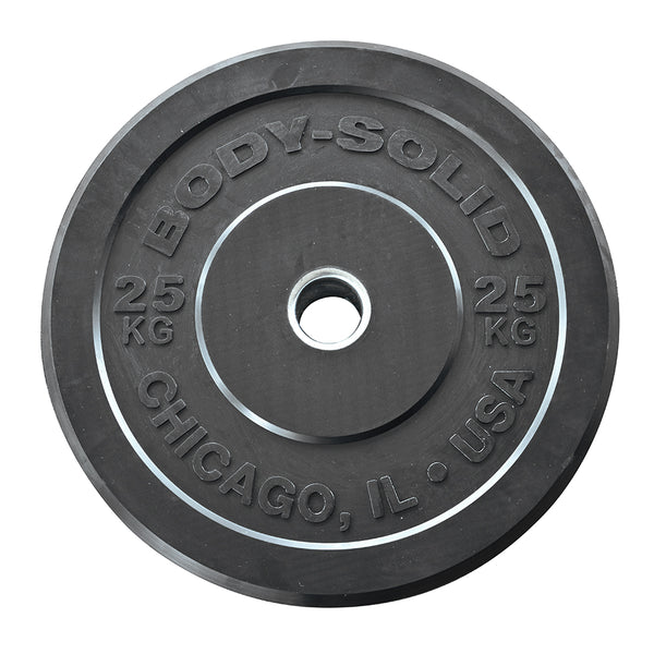Body-Solid Chicago Extreme Olympic Bumper Plates OBPXK