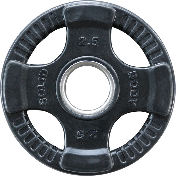 Body-Solid Rubber 4 Grip Olympic Plates ORTK