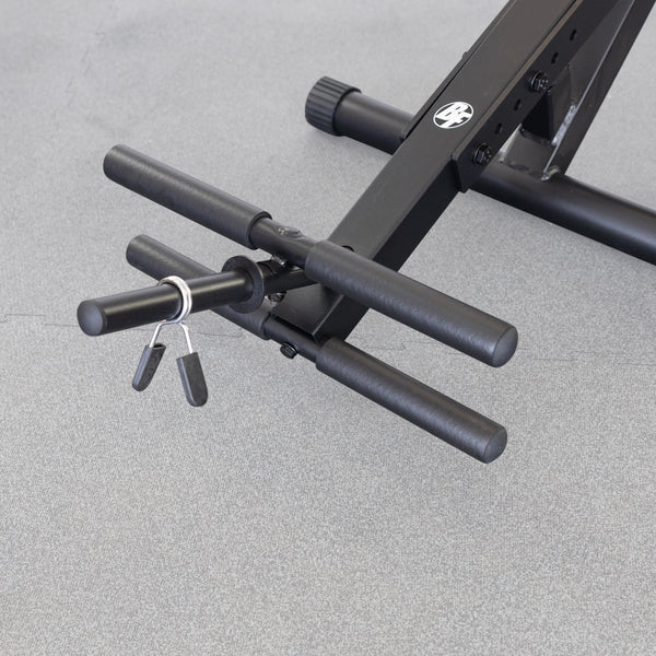 Best Fitness Semi-Recumbent Ab Bench BFAB20B - black
