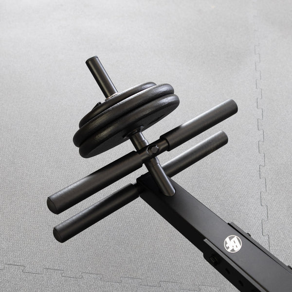 Best Fitness Semi-Recumbent Ab Bench BFAB20B - black
