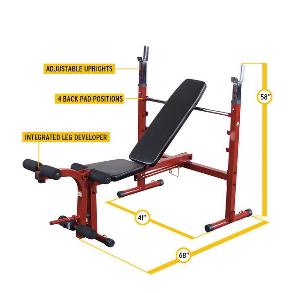 Best Fitness Olympic Bench BFOB10