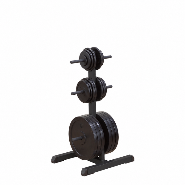 Body-Solid Standard Plate Tree & Bar Holder GSWTB