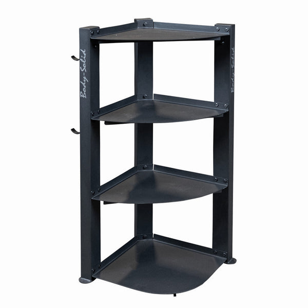 Body-Solid Corner Accessory Rack GAR75 | Body-Solid Europe