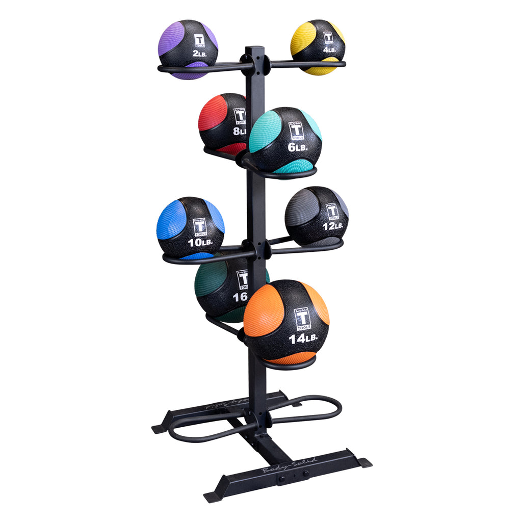 Body Solid Ball Storage Rack Body-Solid Medicine Ball and Wall Ball Rack GMR20 | Body-Solid Europe