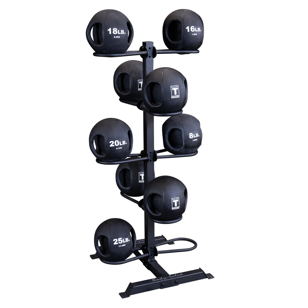 Body Solid Ball Storage Rack Body-Solid Medicine Ball and Wall Ball Rack GMR20 | Body-Solid Europe