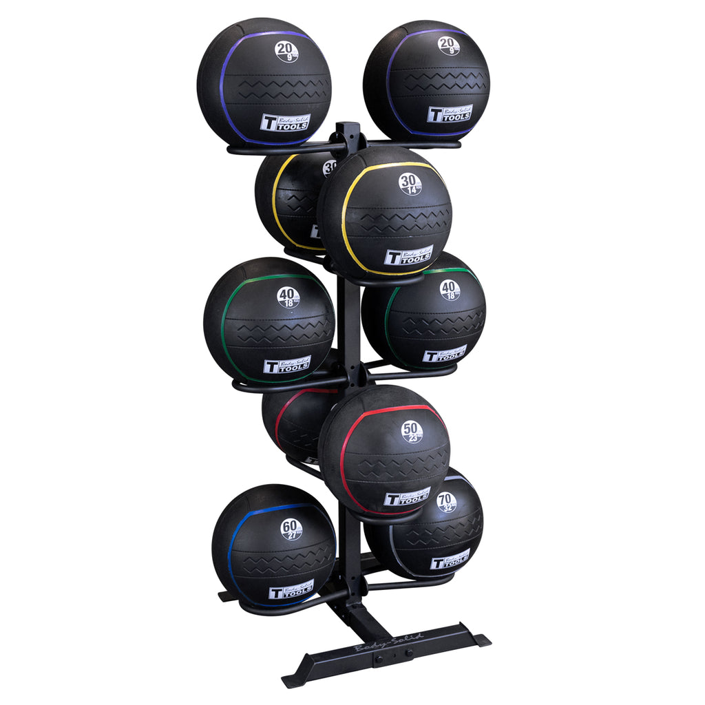 Body Solid Ball Storage Rack Body-Solid Medicine Ball and Wall Ball Rack GMR20 | Body-Solid Europe