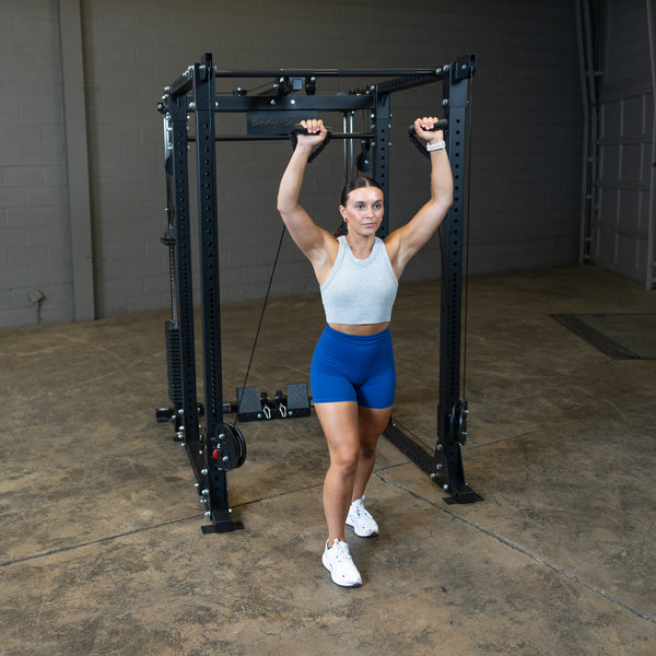 Body-Solid Functional Trainer Attachment with Weight Stacks GPRFTS