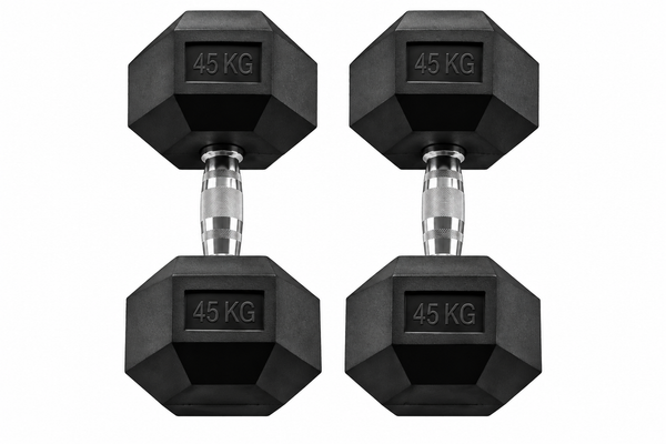 Body-Solid Rubber Coated Hex Dumbbell HEXRU