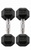 Body-Solid Rubber Coated Hex Dumbbell HEXRU