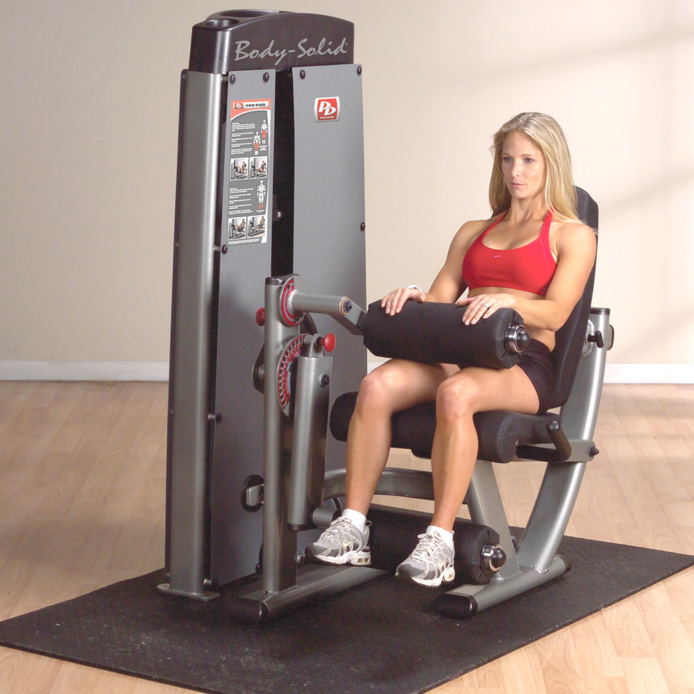 Body-Solid Pro-Dual Leg Extension and Curl Machine DLEC-SF Body