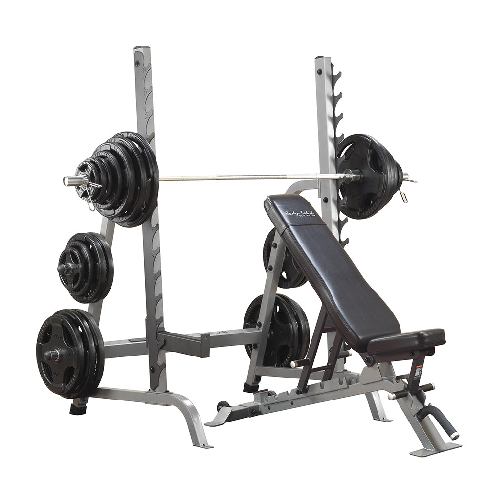 Body-Solid Bench Rack Combo SDIB370 - Main Image