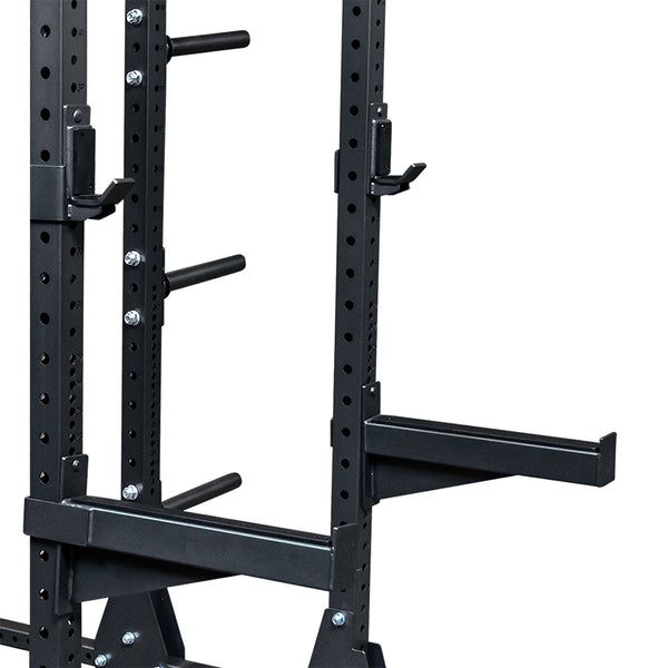Pro Rack Half Ladder Rack Pro Clubline Comercial Double Half Rack SPR500DBL | Body-Solid Europe