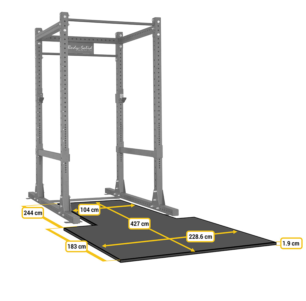 Body-Solid Power Rack Floor Mat SPRPLATFORM Body-Solid Europe