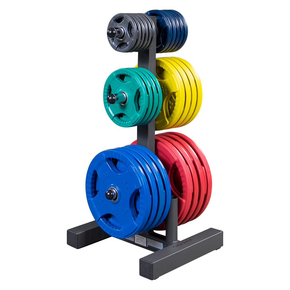 Tree Racks Bar Weight Tree Rack Body-Solid Olympic - 1000lb Capacity Weight Storage ...